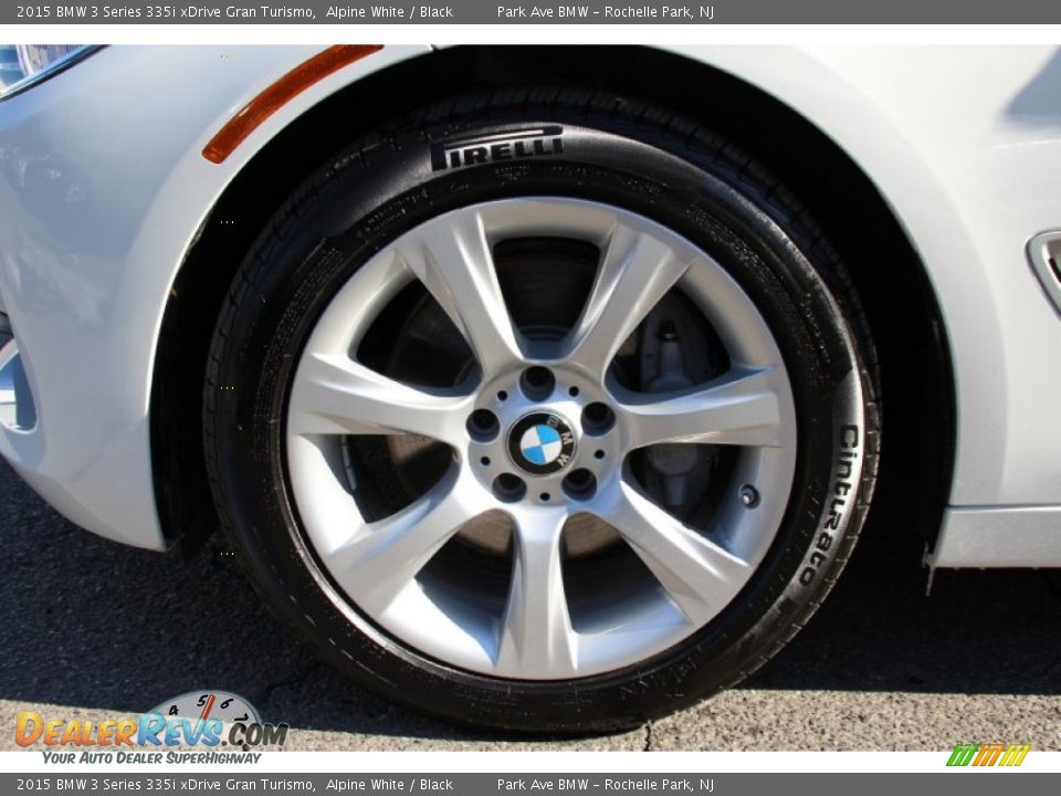 2015 BMW 3 Series 335i xDrive Gran Turismo Alpine White / Black Photo #33