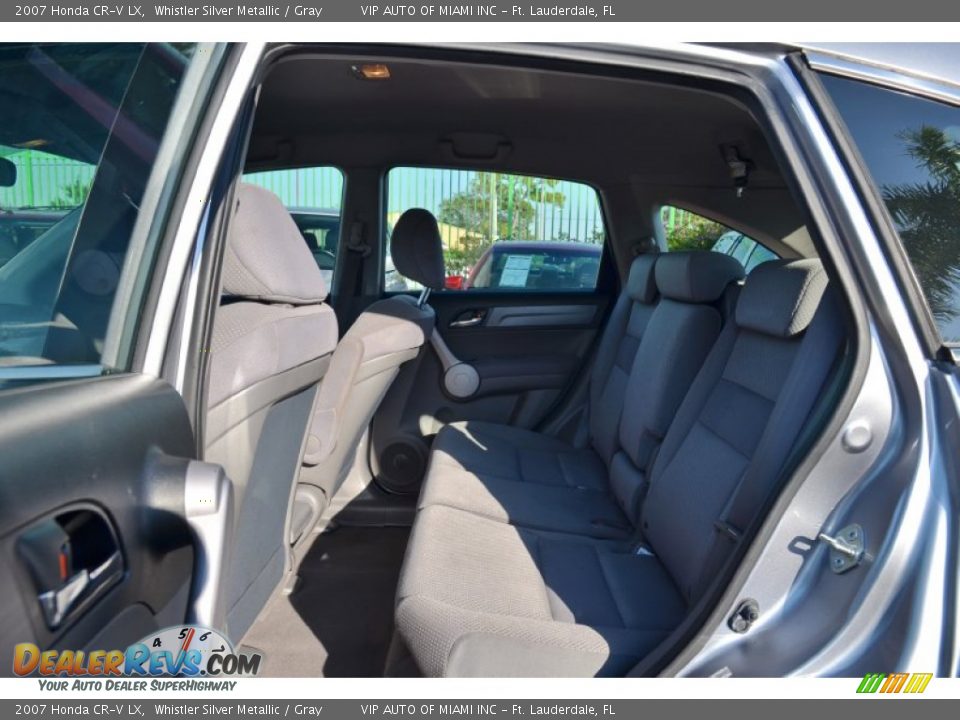 2007 Honda CR-V LX Whistler Silver Metallic / Gray Photo #21