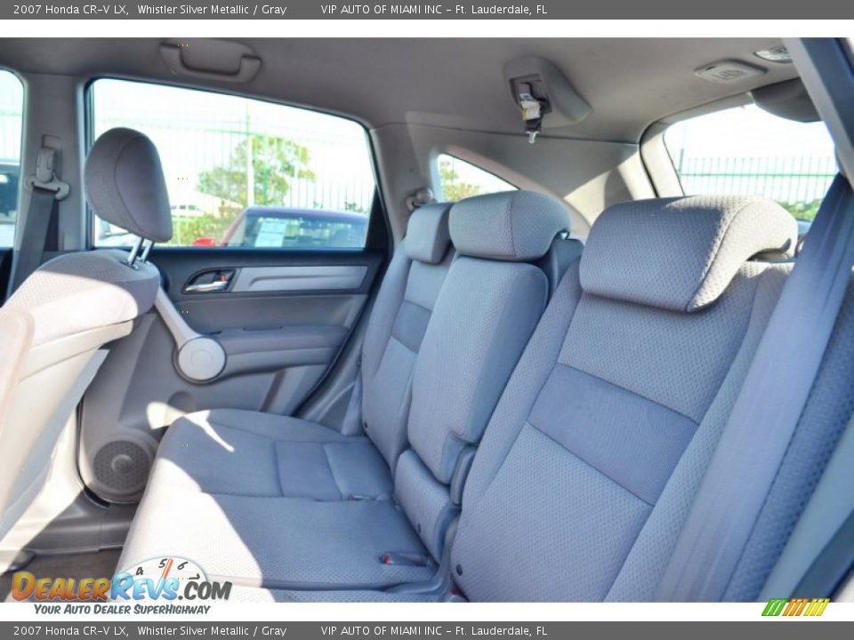 2007 Honda CR-V LX Whistler Silver Metallic / Gray Photo #24