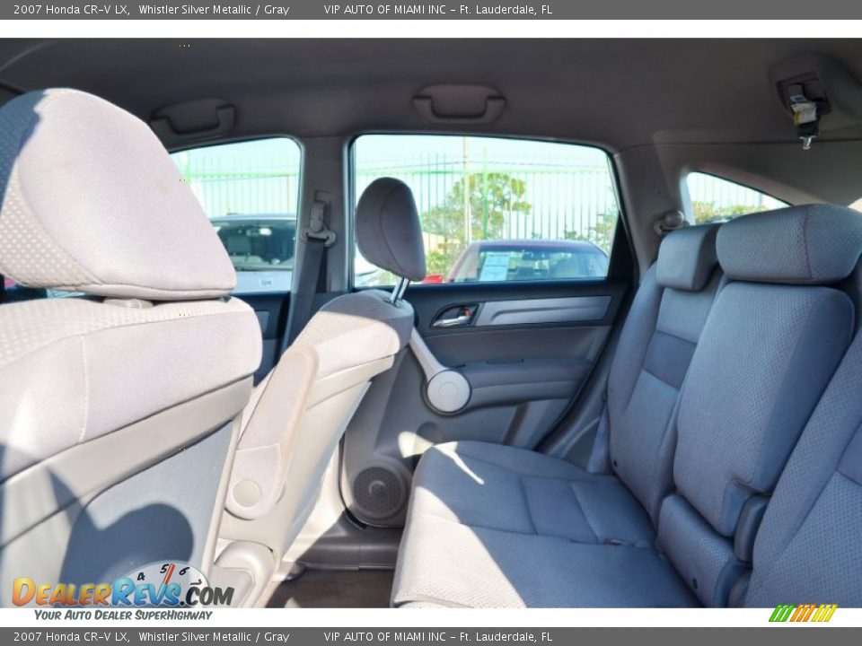 2007 Honda CR-V LX Whistler Silver Metallic / Gray Photo #25