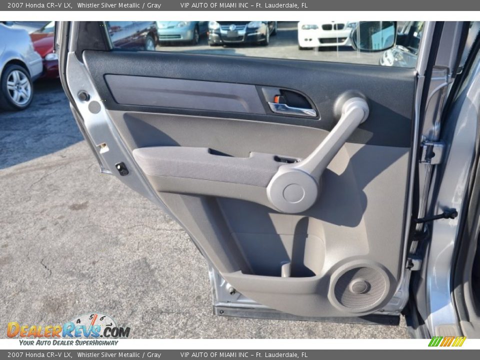 2007 Honda CR-V LX Whistler Silver Metallic / Gray Photo #27