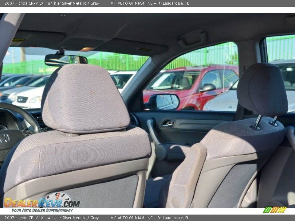 2007 Honda CR-V LX Whistler Silver Metallic / Gray Photo #28