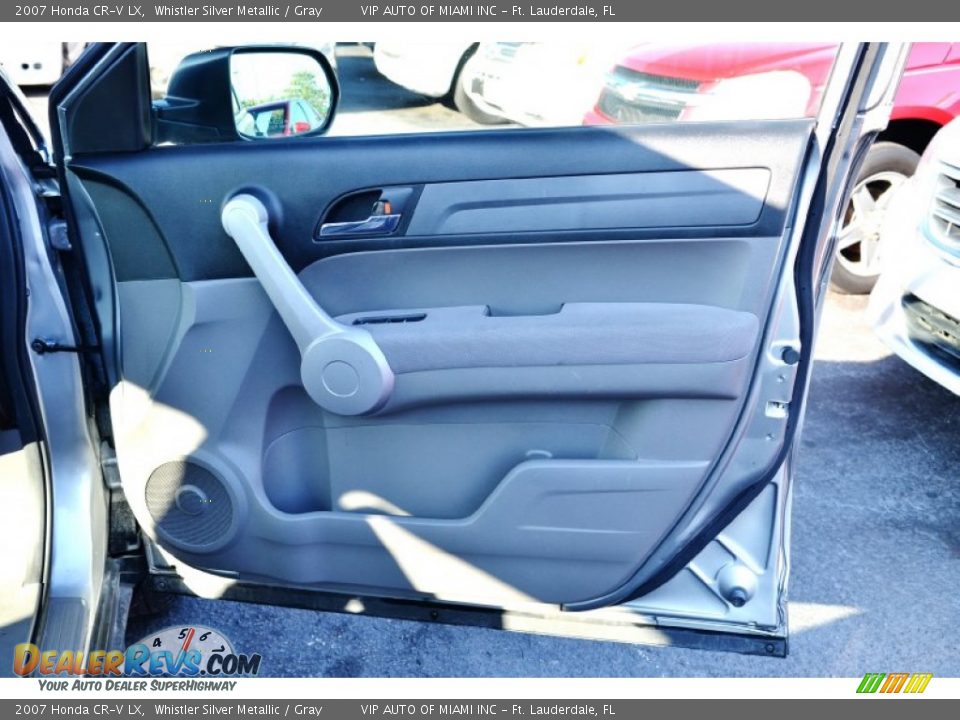2007 Honda CR-V LX Whistler Silver Metallic / Gray Photo #30