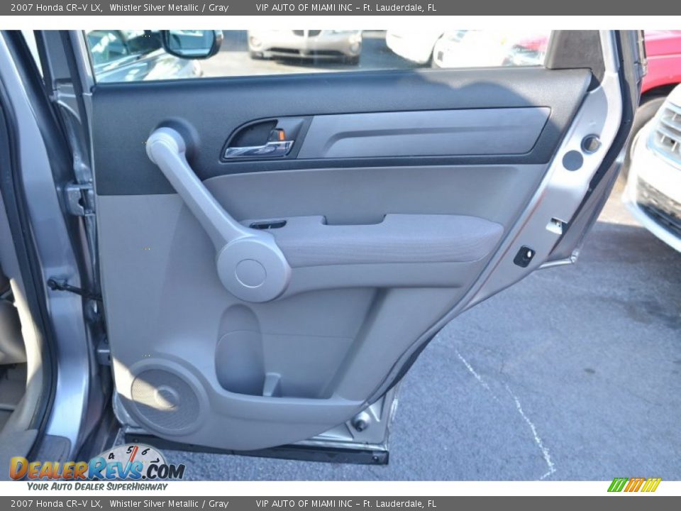 2007 Honda CR-V LX Whistler Silver Metallic / Gray Photo #31