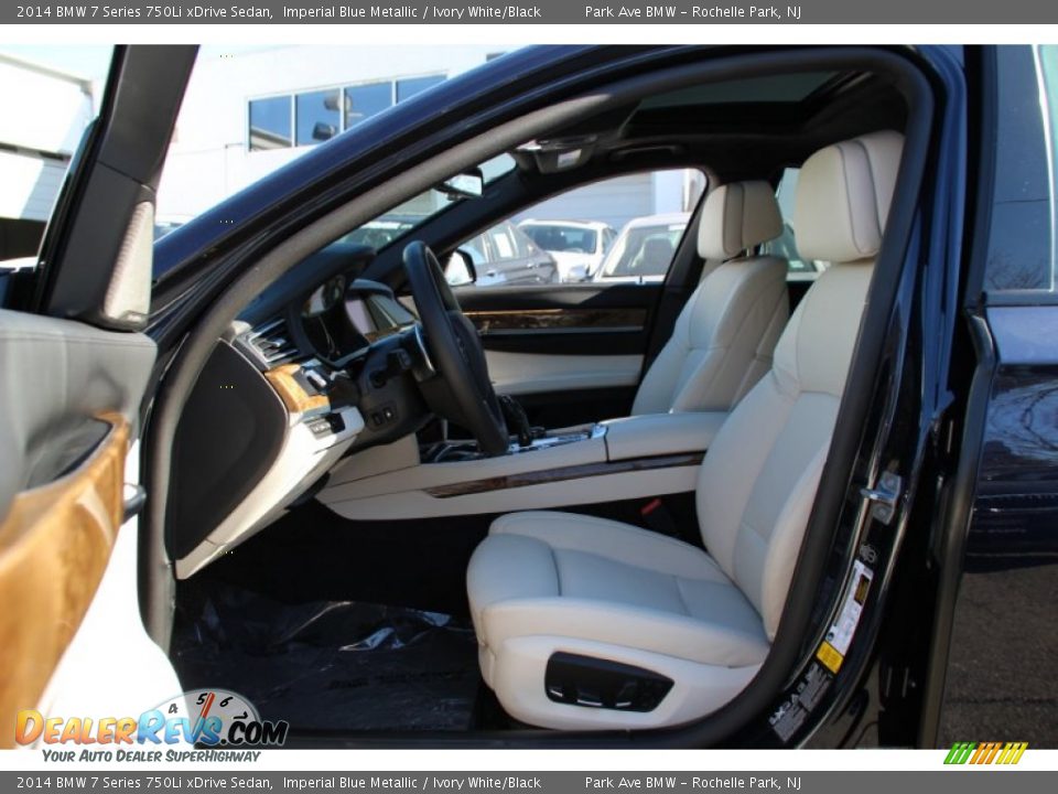 Front Seat of 2014 BMW 7 Series 750Li xDrive Sedan Photo #13
