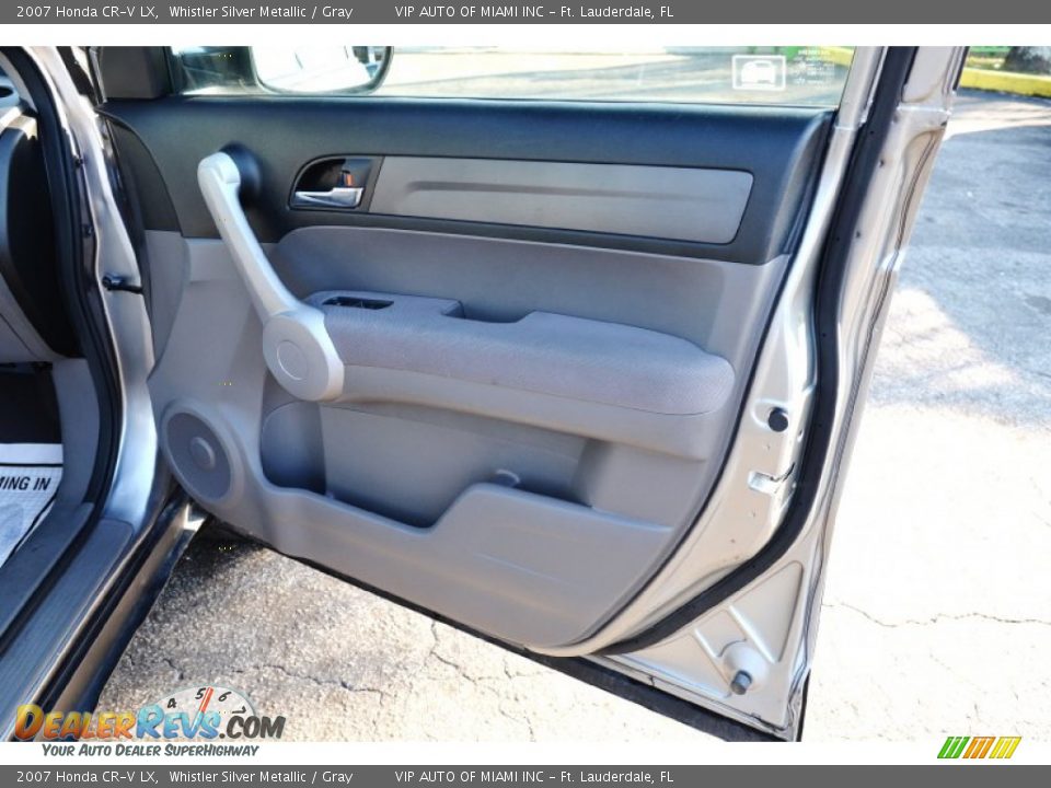 2007 Honda CR-V LX Whistler Silver Metallic / Gray Photo #36