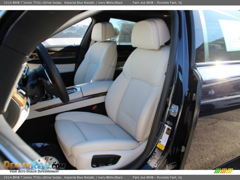 Front Seat of 2014 BMW 7 Series 750Li xDrive Sedan Photo #15