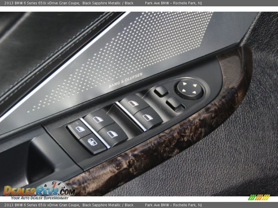 2013 BMW 6 Series 650i xDrive Gran Coupe Black Sapphire Metallic / Black Photo #10