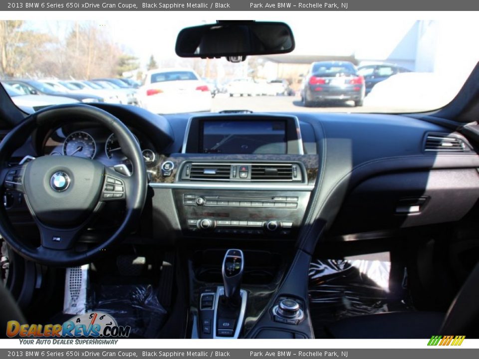 2013 BMW 6 Series 650i xDrive Gran Coupe Black Sapphire Metallic / Black Photo #16