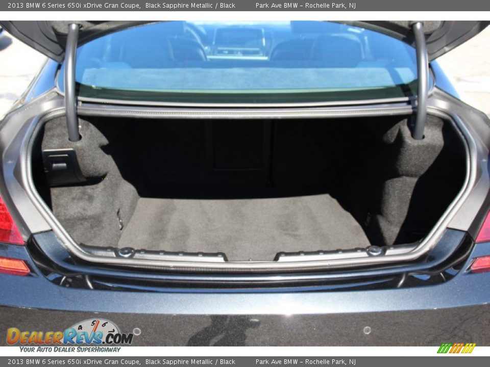 2013 BMW 6 Series 650i xDrive Gran Coupe Black Sapphire Metallic / Black Photo #23