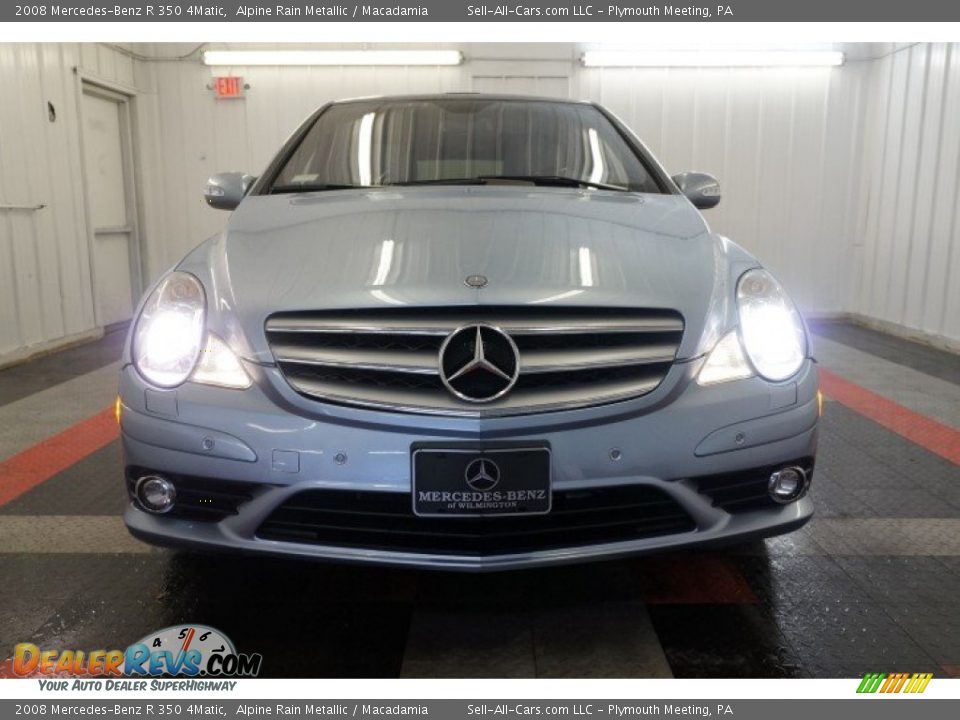 2008 Mercedes-Benz R 350 4Matic Alpine Rain Metallic / Macadamia Photo #4