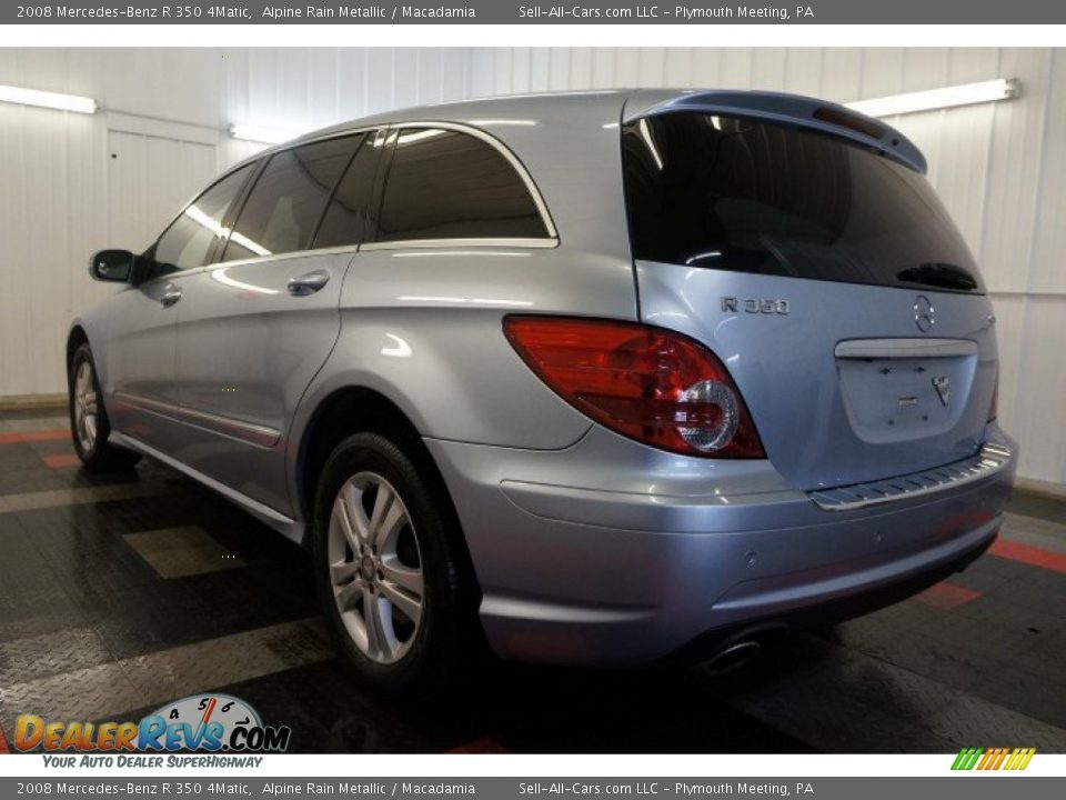 2008 Mercedes-Benz R 350 4Matic Alpine Rain Metallic / Macadamia Photo #10