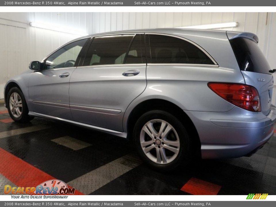 2008 Mercedes-Benz R 350 4Matic Alpine Rain Metallic / Macadamia Photo #11