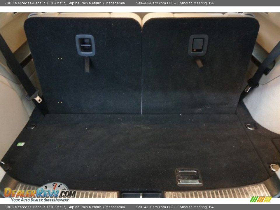 2008 Mercedes-Benz R 350 4Matic Alpine Rain Metallic / Macadamia Photo #18