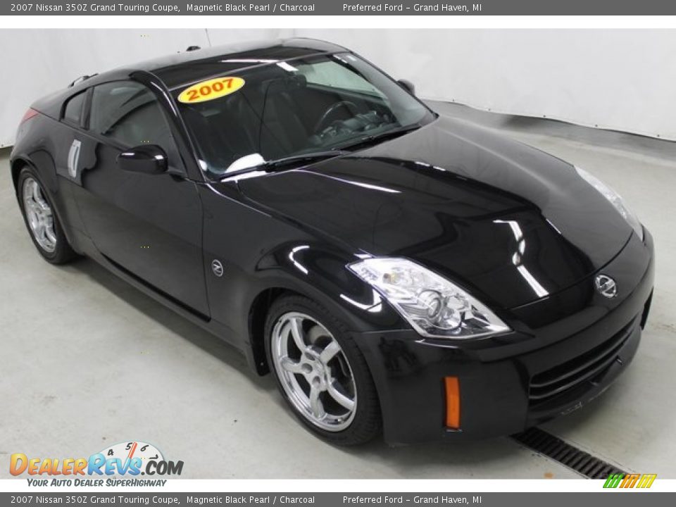 2007 Nissan 350Z Grand Touring Coupe Magnetic Black Pearl / Charcoal Photo #1