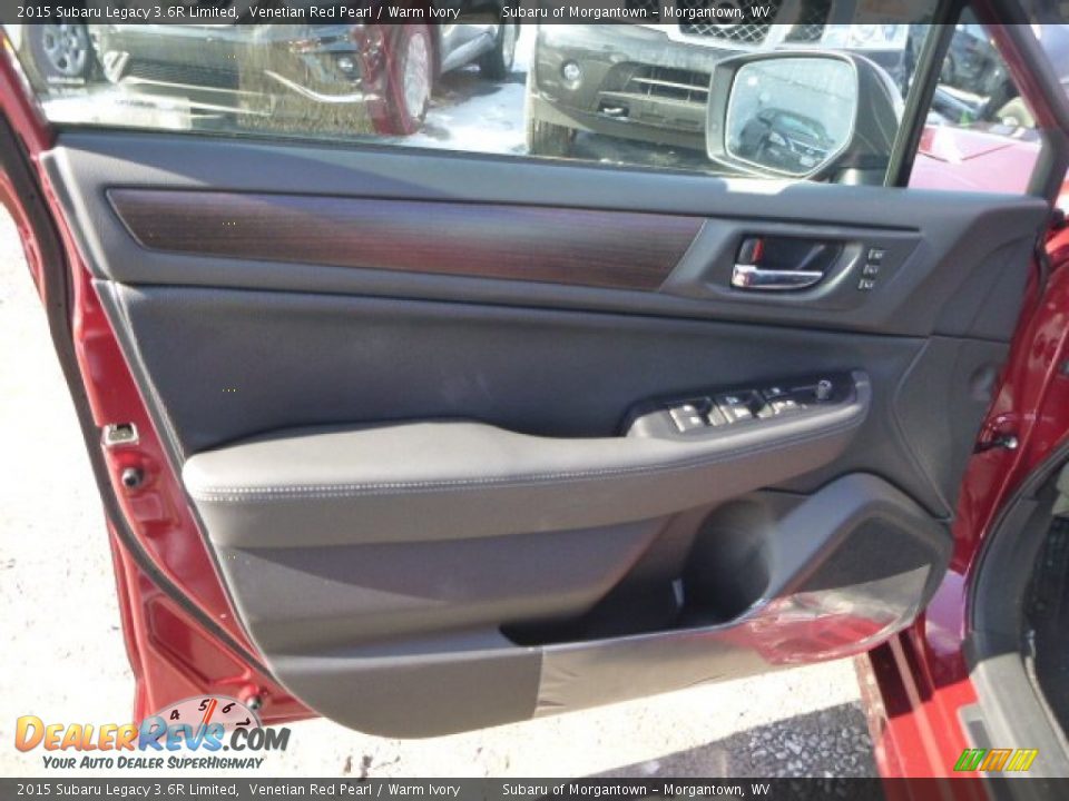 2015 Subaru Legacy 3.6R Limited Venetian Red Pearl / Warm Ivory Photo #14