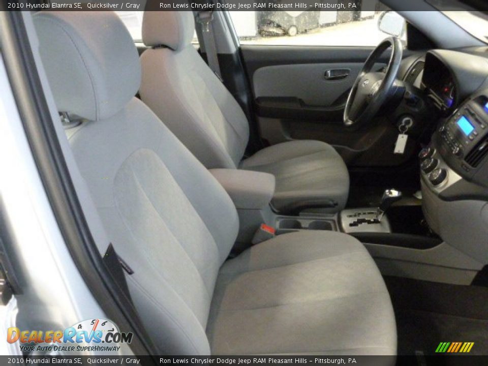 2010 Hyundai Elantra SE Quicksilver / Gray Photo #9
