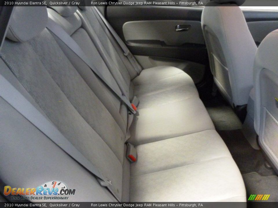 2010 Hyundai Elantra SE Quicksilver / Gray Photo #11