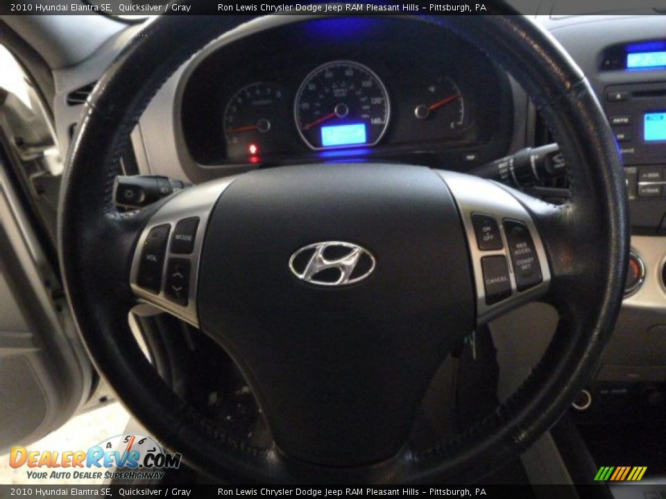 2010 Hyundai Elantra SE Quicksilver / Gray Photo #17