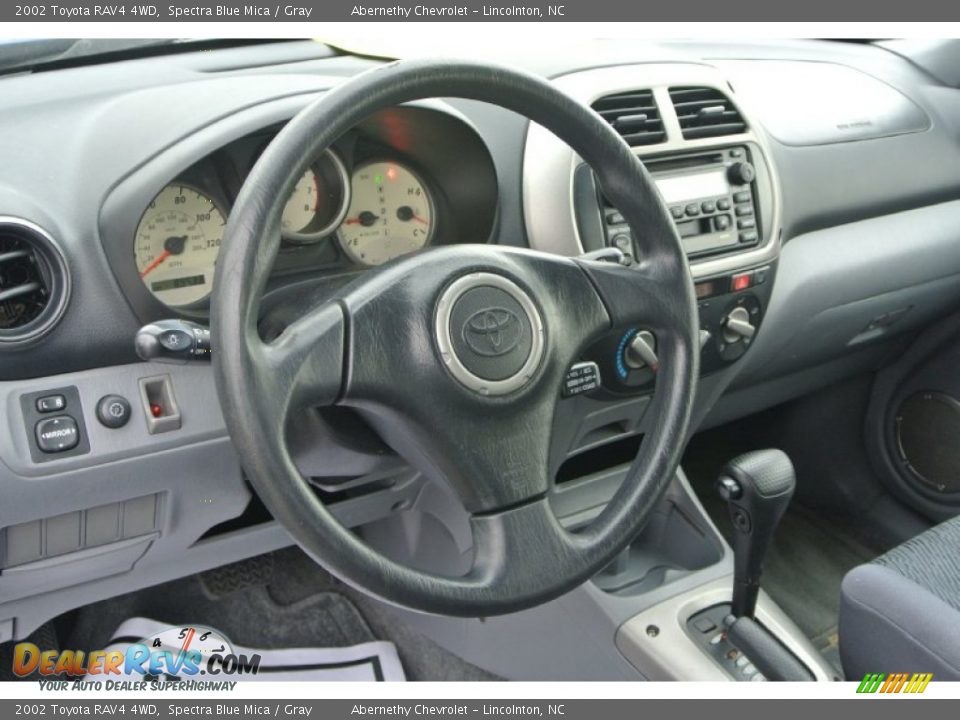 Dashboard of 2002 Toyota RAV4 4WD Photo #25