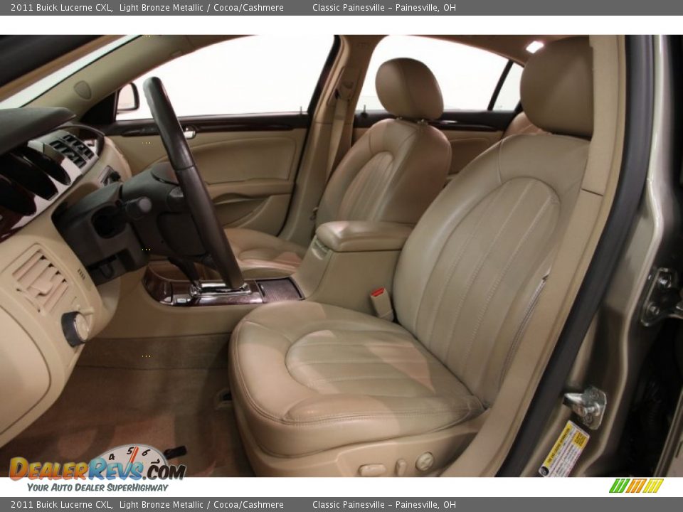 Front Seat of 2011 Buick Lucerne CXL Photo #5
