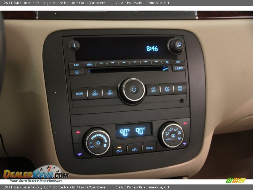 Controls of 2011 Buick Lucerne CXL Photo #9