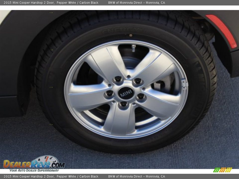 2015 Mini Cooper Hardtop 2 Door Pepper White / Carbon Black Photo #4