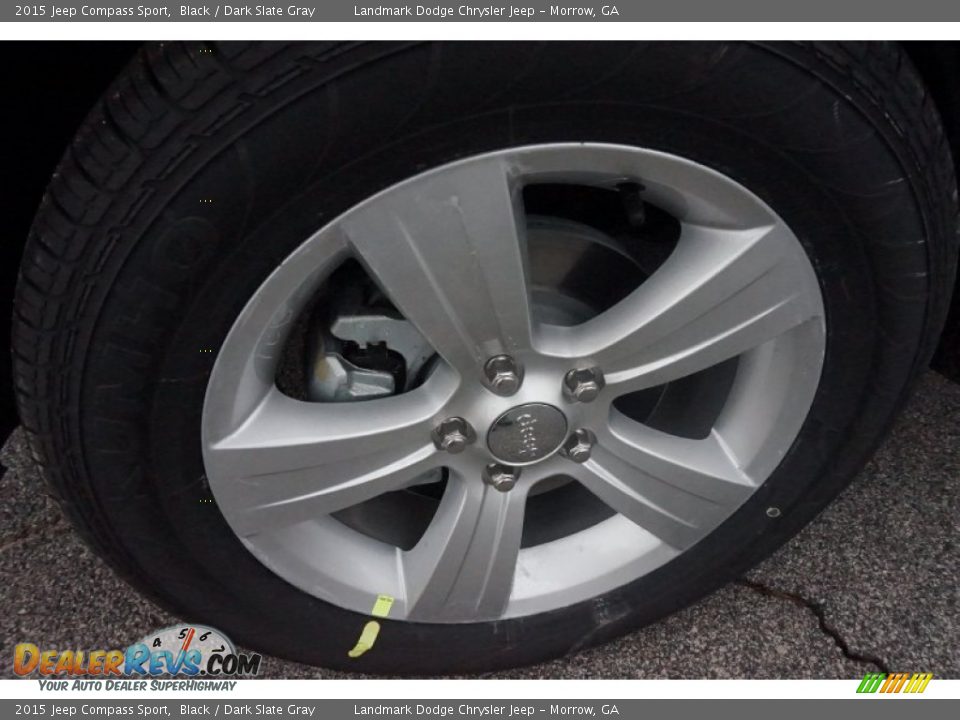 2015 Jeep Compass Sport Black / Dark Slate Gray Photo #5