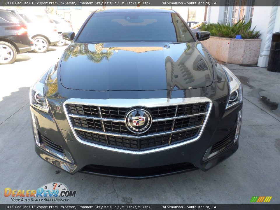 Phantom Gray Metallic 2014 Cadillac CTS Vsport Premium Sedan Photo #6