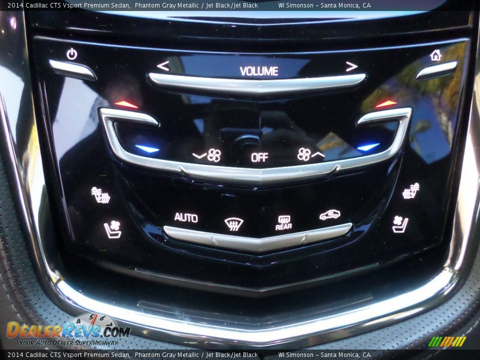 Controls of 2014 Cadillac CTS Vsport Premium Sedan Photo #13