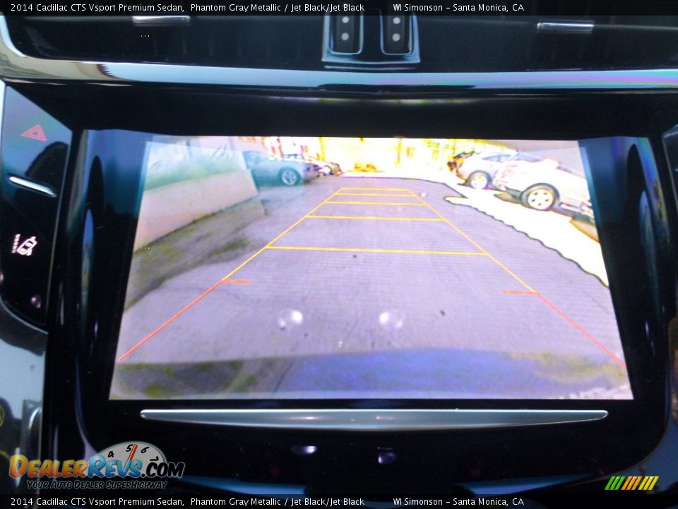 2014 Cadillac CTS Vsport Premium Sedan Phantom Gray Metallic / Jet Black/Jet Black Photo #16