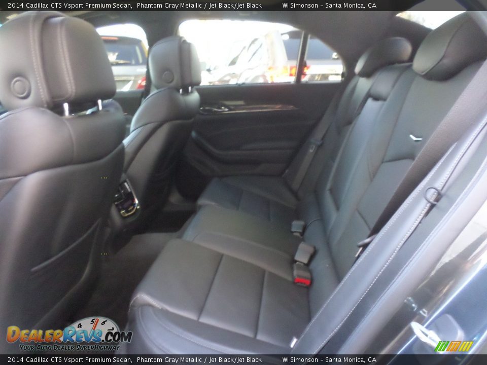 Rear Seat of 2014 Cadillac CTS Vsport Premium Sedan Photo #19