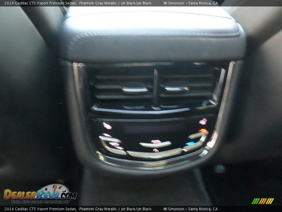 2014 Cadillac CTS Vsport Premium Sedan Phantom Gray Metallic / Jet Black/Jet Black Photo #20