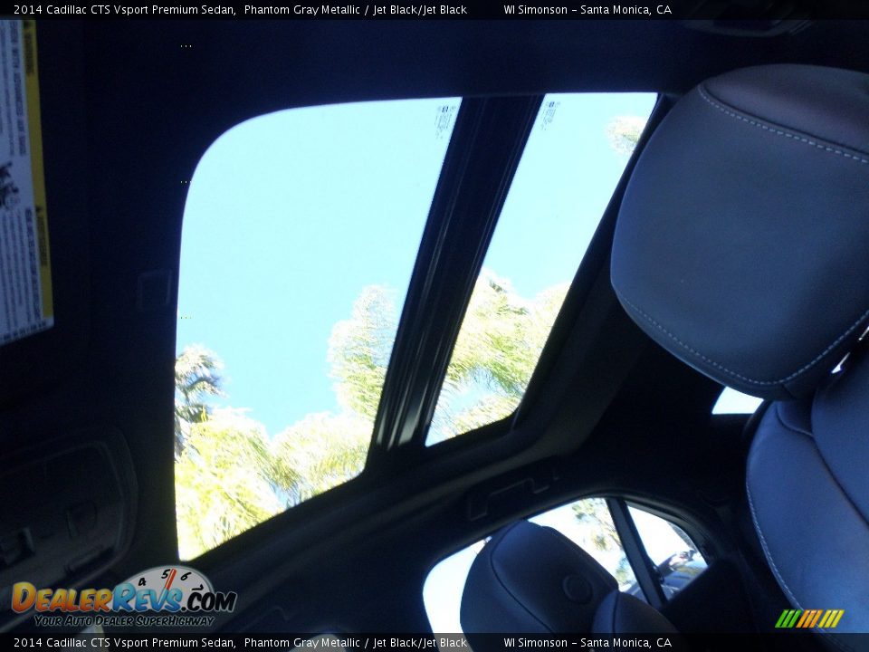 Sunroof of 2014 Cadillac CTS Vsport Premium Sedan Photo #22