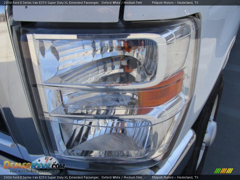 2009 Ford E Series Van E350 Super Duty XL Extended Passenger Oxford White / Medium Flint Photo #6