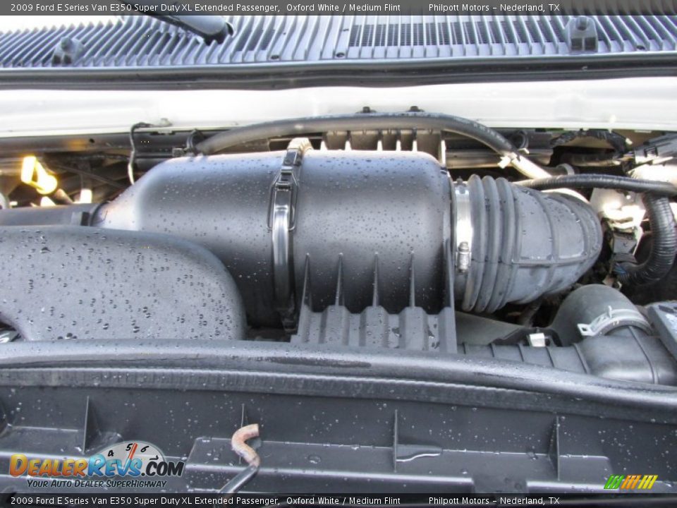 2009 Ford E Series Van E350 Super Duty XL Extended Passenger Oxford White / Medium Flint Photo #21