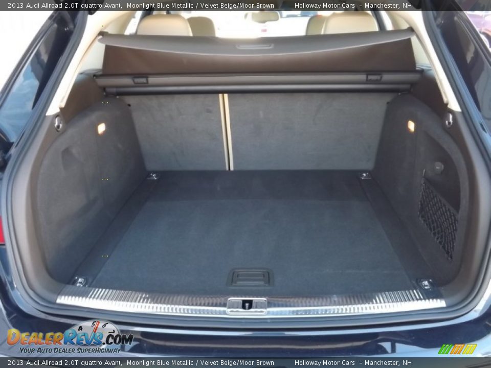 2013 Audi Allroad 2.0T quattro Avant Moonlight Blue Metallic / Velvet Beige/Moor Brown Photo #7