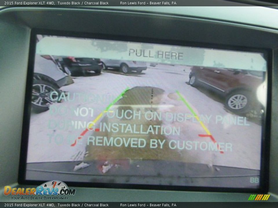 2015 Ford Explorer XLT 4WD Tuxedo Black / Charcoal Black Photo #20