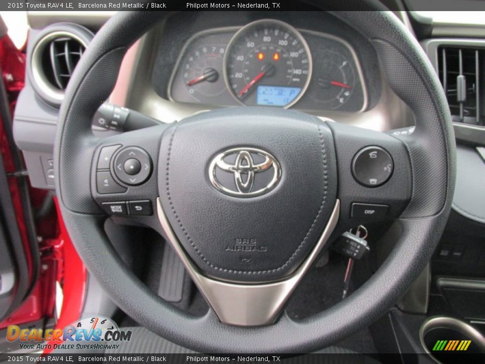 2015 Toyota RAV4 LE Steering Wheel Photo #30