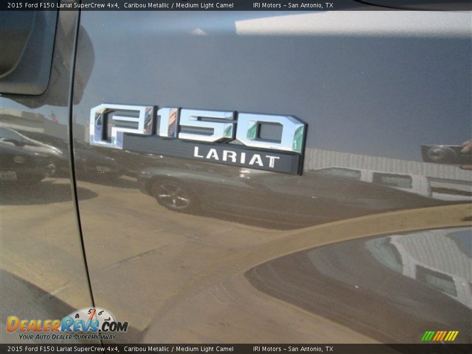 2015 Ford F150 Lariat SuperCrew 4x4 Caribou Metallic / Medium Light Camel Photo #18