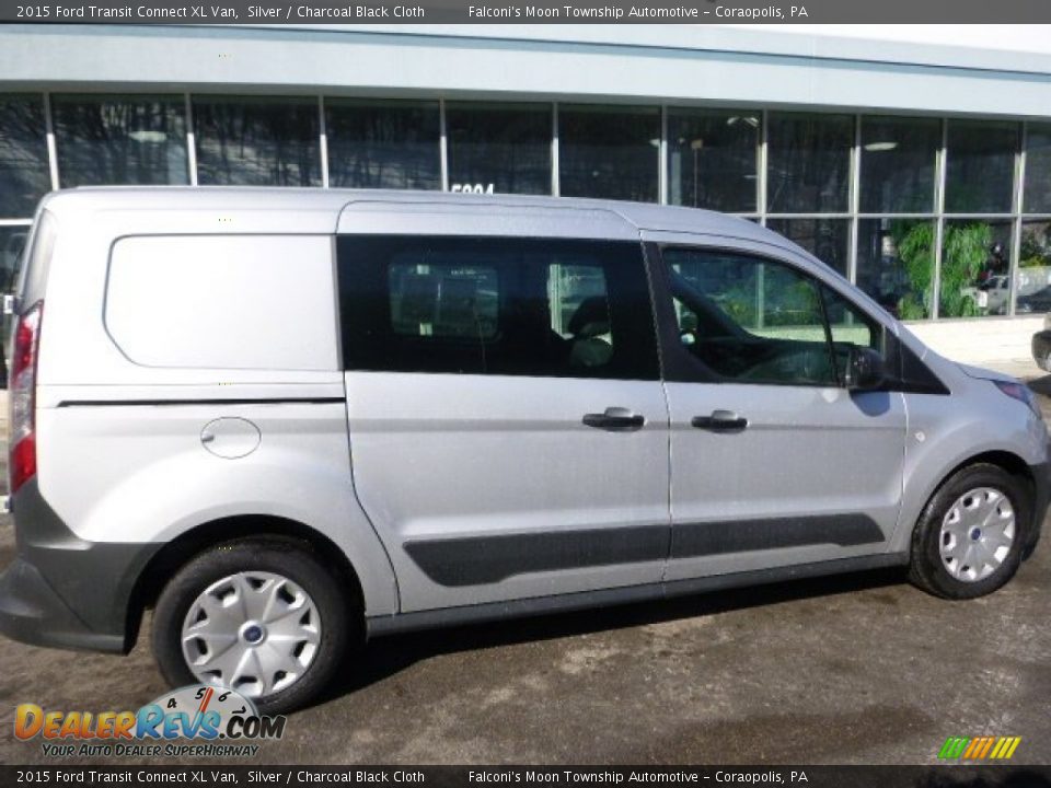 Silver 2015 Ford Transit Connect XL Van Photo #3