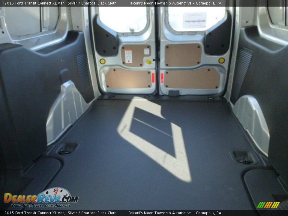 2015 Ford Transit Connect XL Van Silver / Charcoal Black Cloth Photo #23