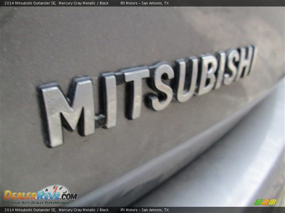 2014 Mitsubishi Outlander SE Mercury Gray Metallic / Black Photo #5