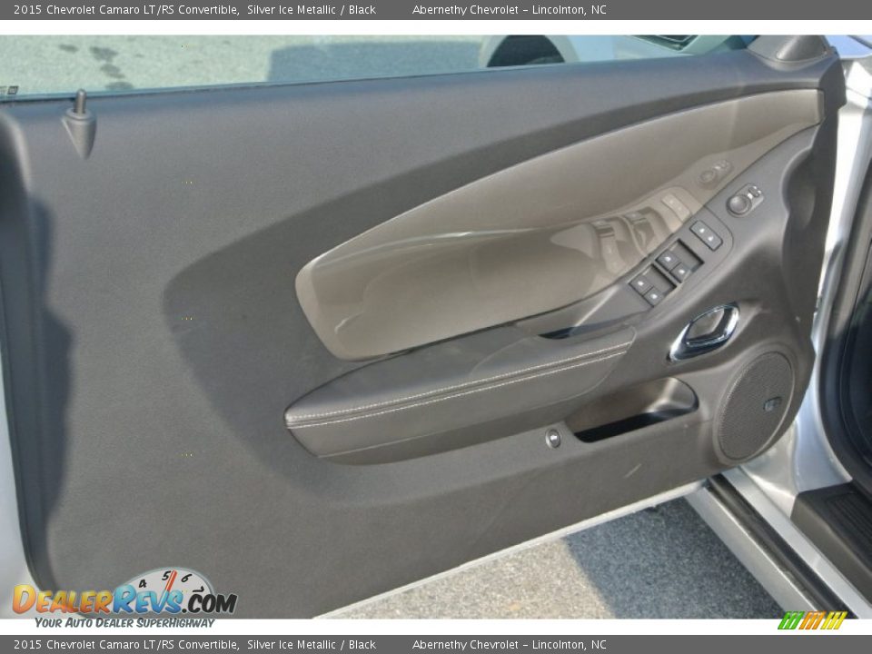 2015 Chevrolet Camaro LT/RS Convertible Silver Ice Metallic / Black Photo #10