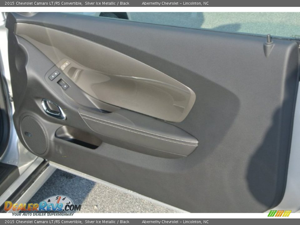2015 Chevrolet Camaro LT/RS Convertible Silver Ice Metallic / Black Photo #20