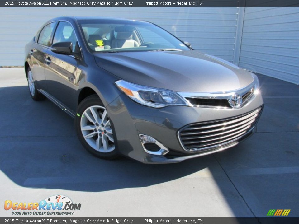 2015 Toyota Avalon XLE Premium Magnetic Gray Metallic / Light Gray Photo #1