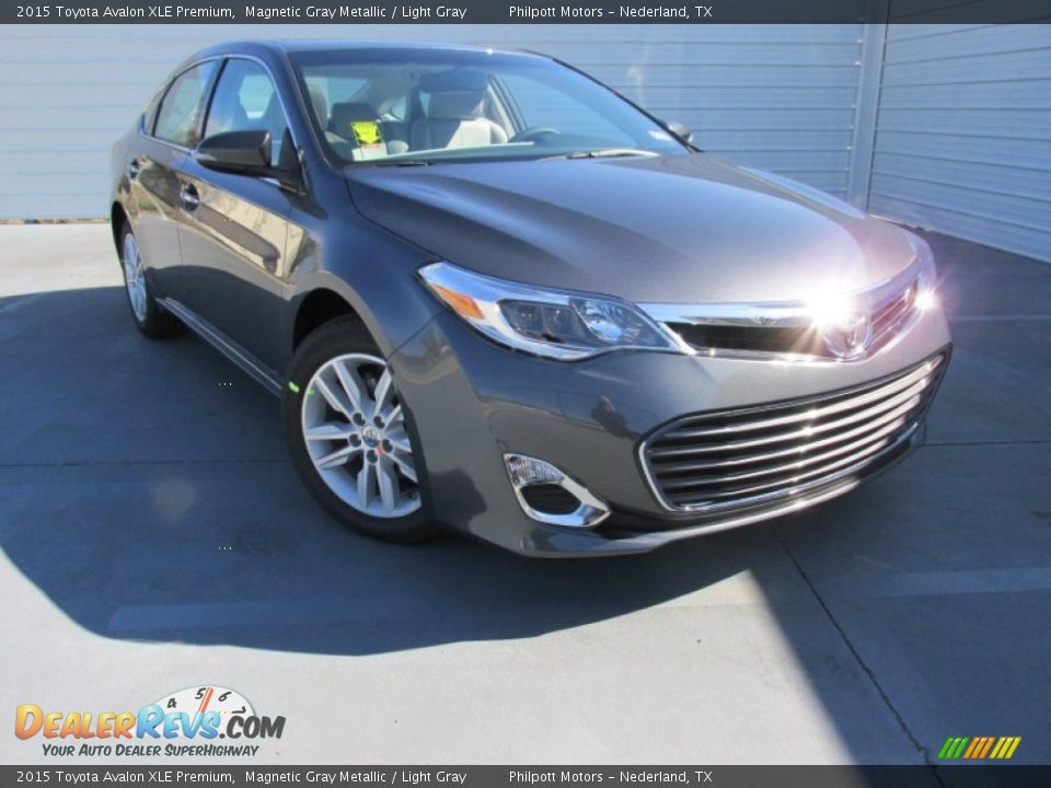 2015 Toyota Avalon XLE Premium Magnetic Gray Metallic / Light Gray Photo #2