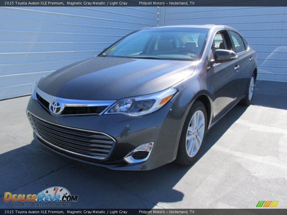 2015 Toyota Avalon XLE Premium Magnetic Gray Metallic / Light Gray Photo #7