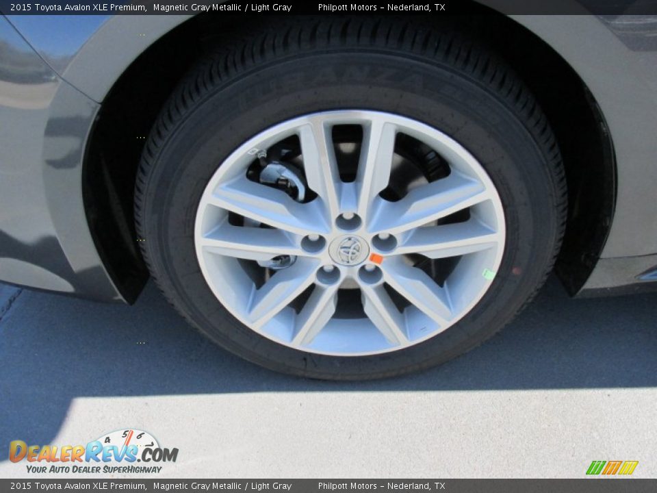 2015 Toyota Avalon XLE Premium Magnetic Gray Metallic / Light Gray Photo #11