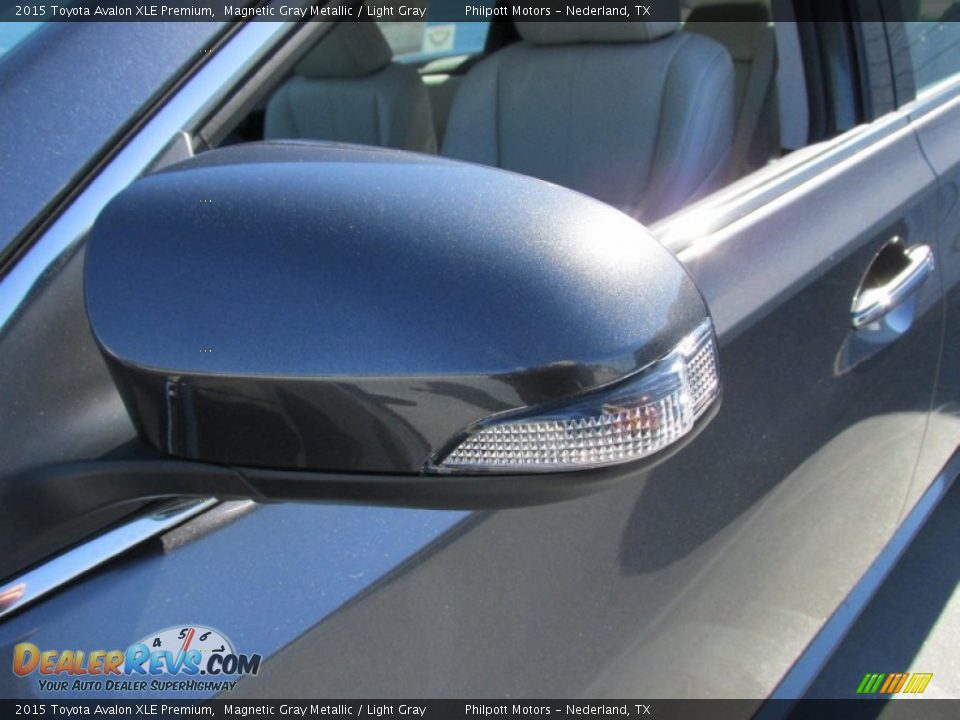 2015 Toyota Avalon XLE Premium Magnetic Gray Metallic / Light Gray Photo #12